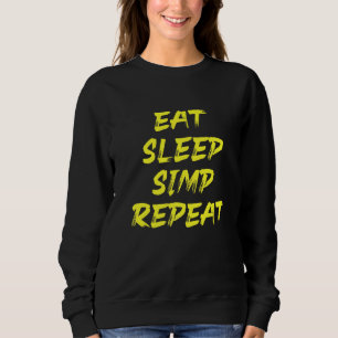 Simp Sarcastic Egamer & Egirl Internet Meme Natio T Shirt