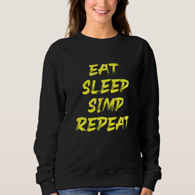 Simp Sarcastic Egamer & Egirl Internet Meme Natio T Shirt (Framsida)