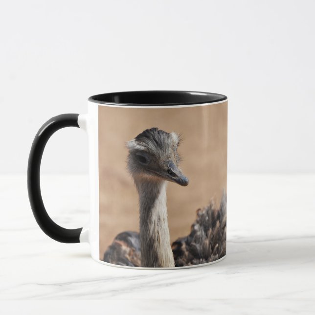 Simpática avestruz mugg (Vänster)