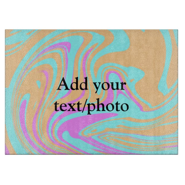 Simple acrylic pour marble add your text name cust (Framsidan)