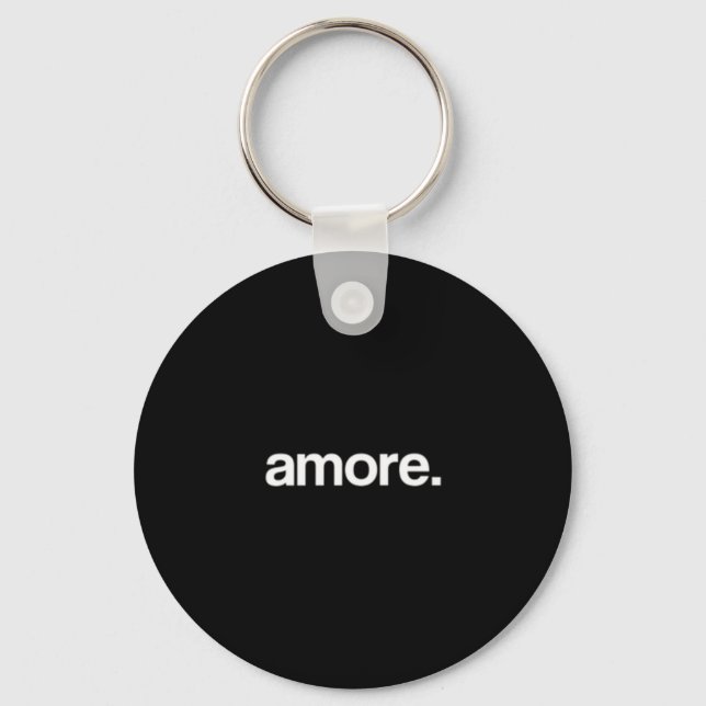Simple And Unique Amore Valentine's Day Design  Nyckelring (Framsida)
