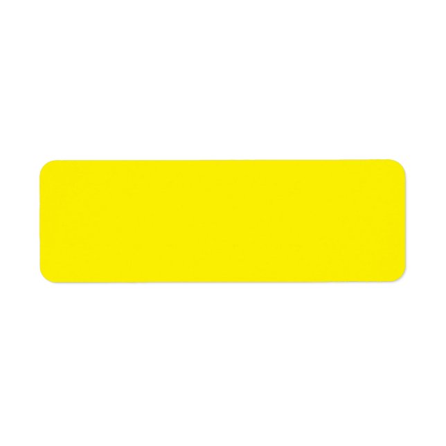 Simple Authority® Returadress Etikett (Framsidan)