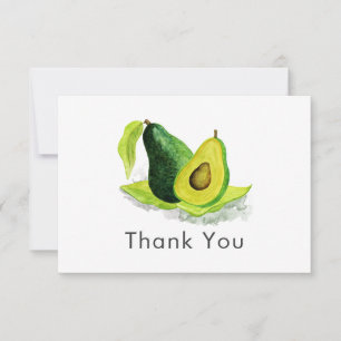 Simple Avocado still Life Tack Kort