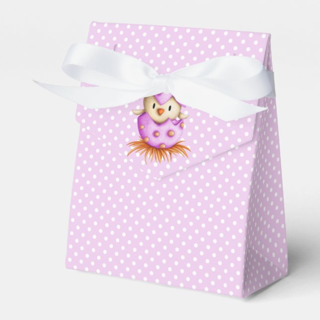 Simple Baby Bird Girly Rosa Presentaskar (Framsidan Sidan)