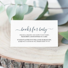 Simple Baby Shower Bok för Baby Tilläggskort