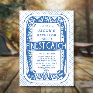 Simple Bachelor Party Fishkilles Helg Resa Inbjudningar