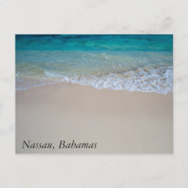 Simple Bahamian Beach Vykort