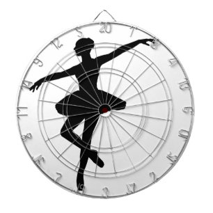Simple Ballet Black White Ballerina Piltavla