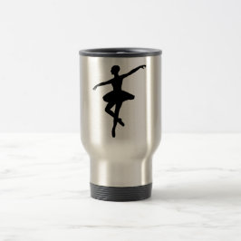 Simple Ballet Black White Ballerina Resemugg