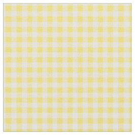 Simple Basic Sunny Gult Gingham Tyg