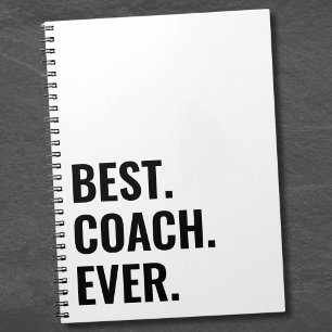 Simple Best Coach nånsin Anteckningsbok