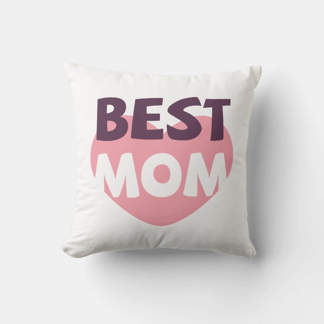 Simple Best Mamma Mors dag | Dekorativ kudde (Framsida)