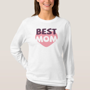 Simple Best Mamma Mors dag Sleeve Shirt Tee