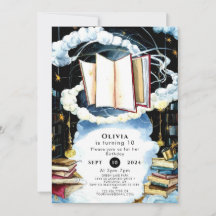 Simple Bibliotek Fairytale Storybook Birthday