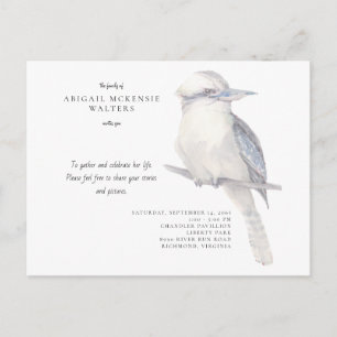 Simple Bird Firande of Life II Vykort