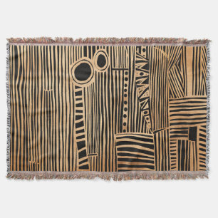 Simple Black and Beige Japandi Filt