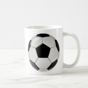 Simple Black and White Ocer Ball Mugg