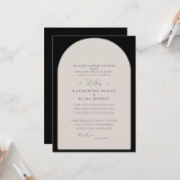 Simple Black & Tan Geometric Christian