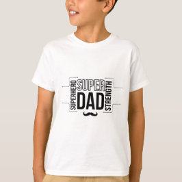 Simple Black Toppen Pappa Barn T-Shirt