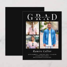 Simple Black White 3 Photo Studenten Firande