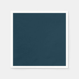 Simple Bold Dark Blue Party Pappersservett