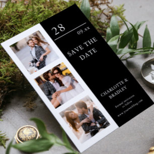 Simple Bröllop spara datum Photo Bild Spara Datumet