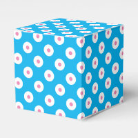 Simple & Cheery Blue-, White- och Rosa Polka-punkt