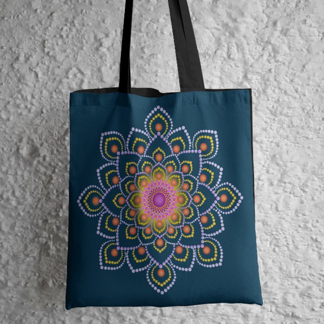 Simple Colorful Mandala Tygkasse (Skapare uppladdad)