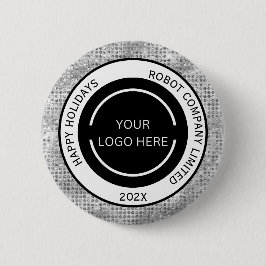 Simple Company Logo and Name Silver Knapp