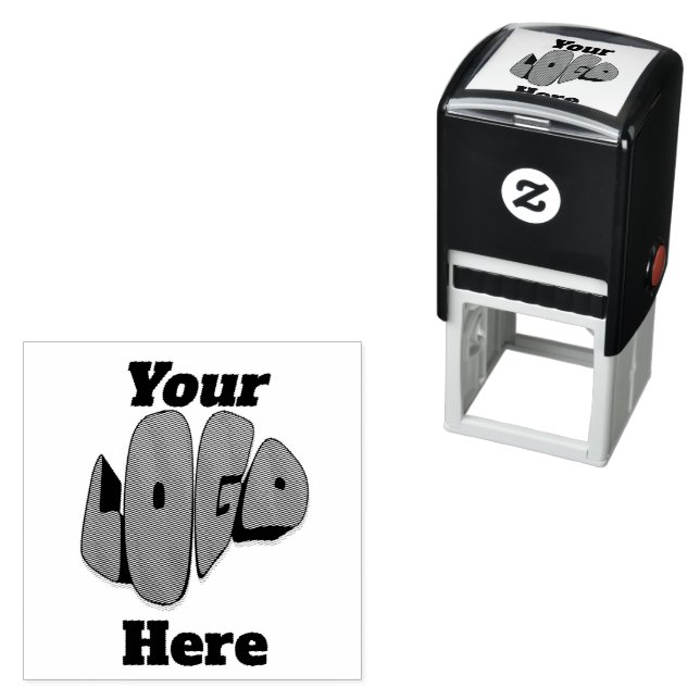 Simple Custom Business logo template Självfärgande Stämpel (In Situ)