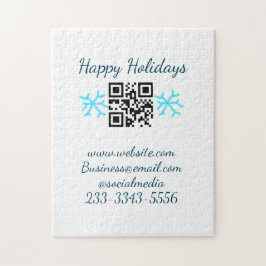 simple custom QR code add your name text  Classic  Pussel