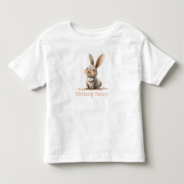 Simple Cute Bunny Birthday Barn T Shirt