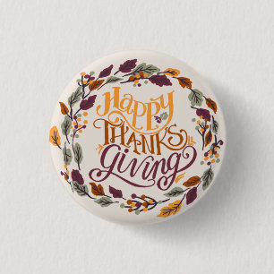 Simple Cute Happy thanksgiving Pumpkin Fall Knapp