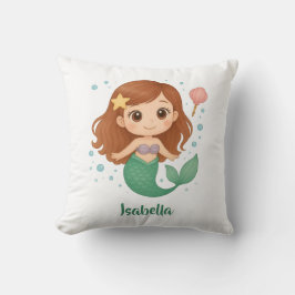 Simple cute little mermaid kudde