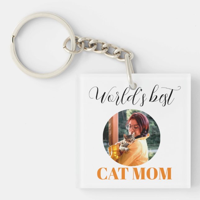 Simple Cute World's Best Cat Mamma Photo (Framsidan)