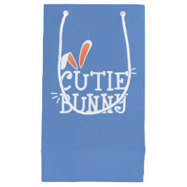 Simple Cutie Bunny Påsk Typografi | Gift Bag