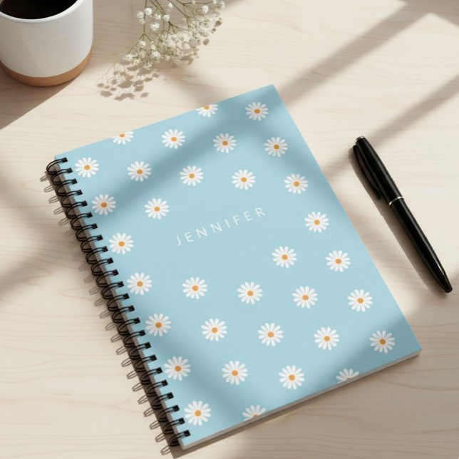 Simple Daisies Notebook for Kids Anteckningsbok (Skapare uppladdad)