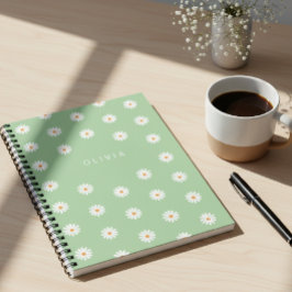 Simple daisies, Personalized gift Anteckningsbok
