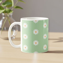 Simple daisies, Personalized gift, Daisy Lover Gif Kaffemugg