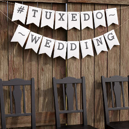 Simple DIY Bröllop Bunting Flaggor