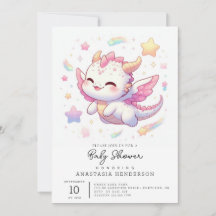 Simple Dragon Baby Shower