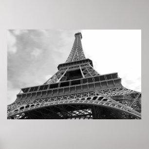 Simple Eiffel Torn Poster