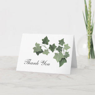 Simple Elegance Grönt Ivy Tack Kort