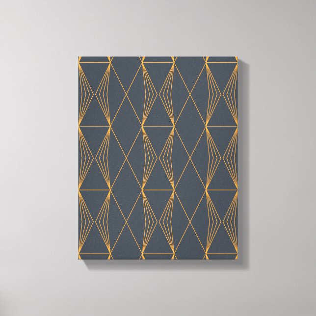 Simple, elegant, cool, trendy line graphic pattern canvastryck (Framsida)