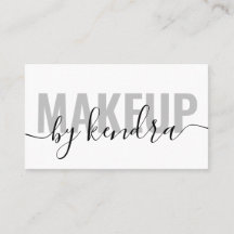 Simple Elegant Script Makeup Artist