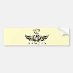 Simple England Logotyp Bumper Sticker Bildekal