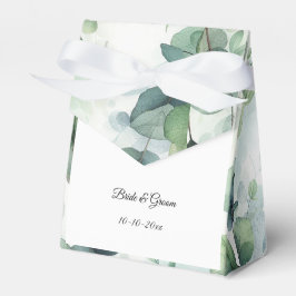 Simple Eucalyptus Wedding Presentaskar