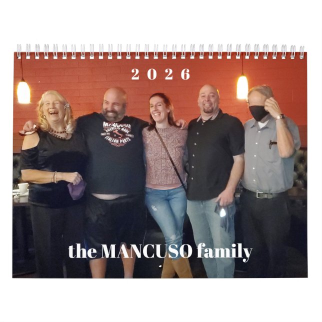 Simple Family Photos Calendar Kalender (Omslag)