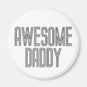 Simple Fantastisk pappa Fars dag   Magnet