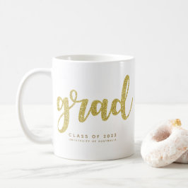 Simple Faux Guld Glitter Grad Mugg